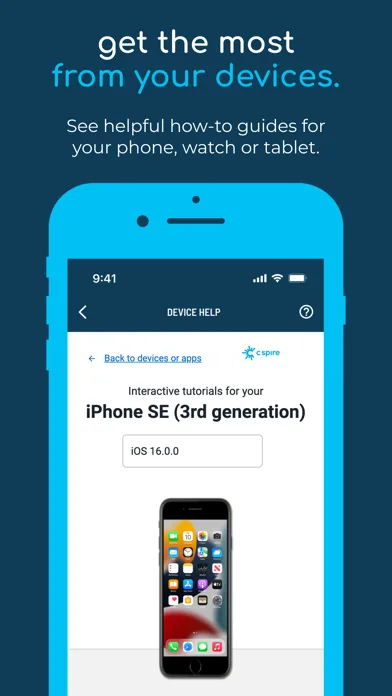 My C Spire screenshot 5