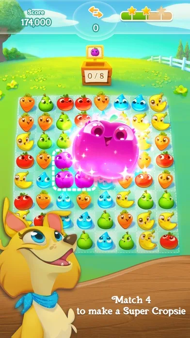 Farm Heroes Super Saga screenshot 1