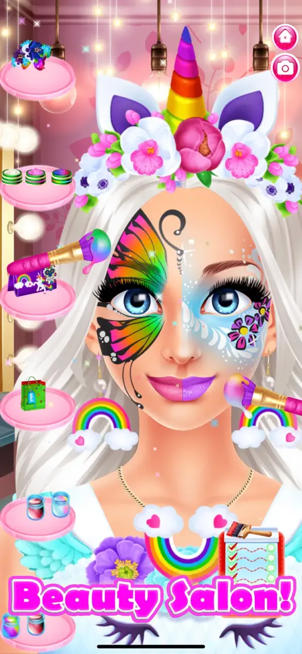 Face Paint Party: Makeup Game screenshot 1