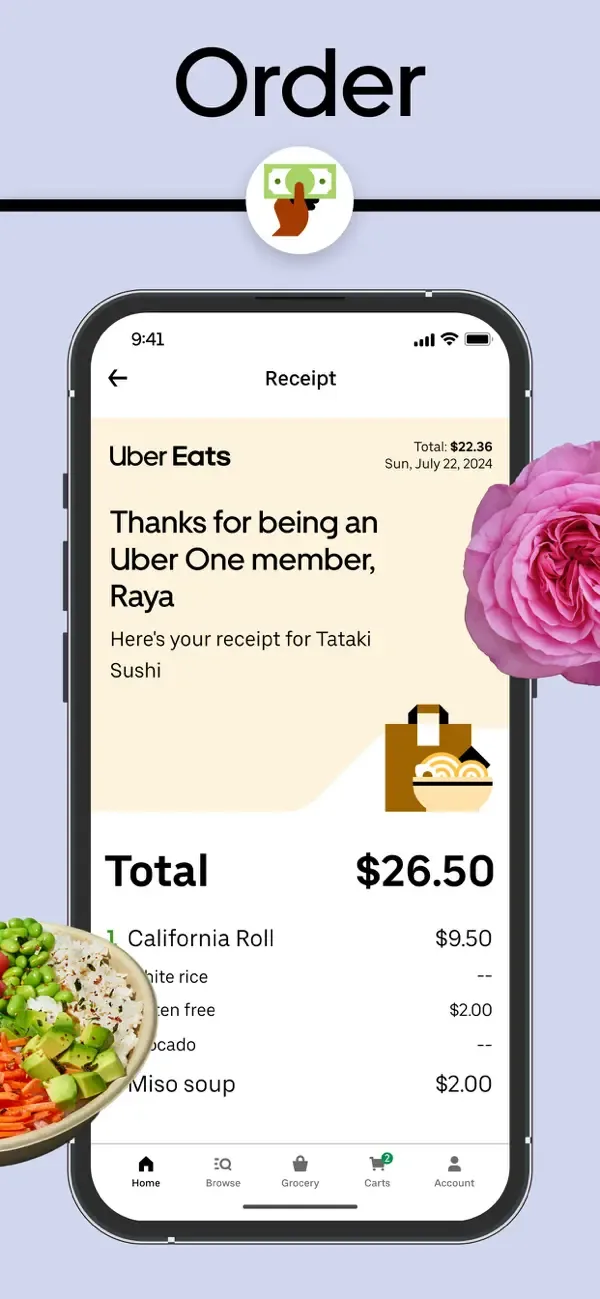 Uber Eats: Food & Groceries screenshot 3