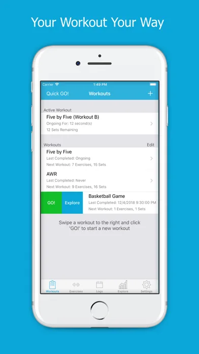 FitNotes - Workout Tracker screenshot 1