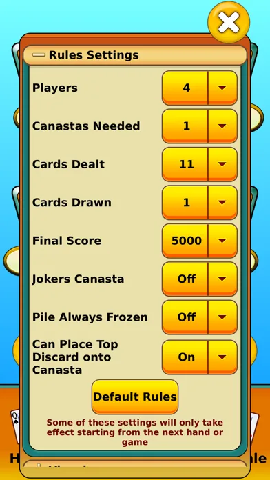 Canasta - Online & offline screenshot 5