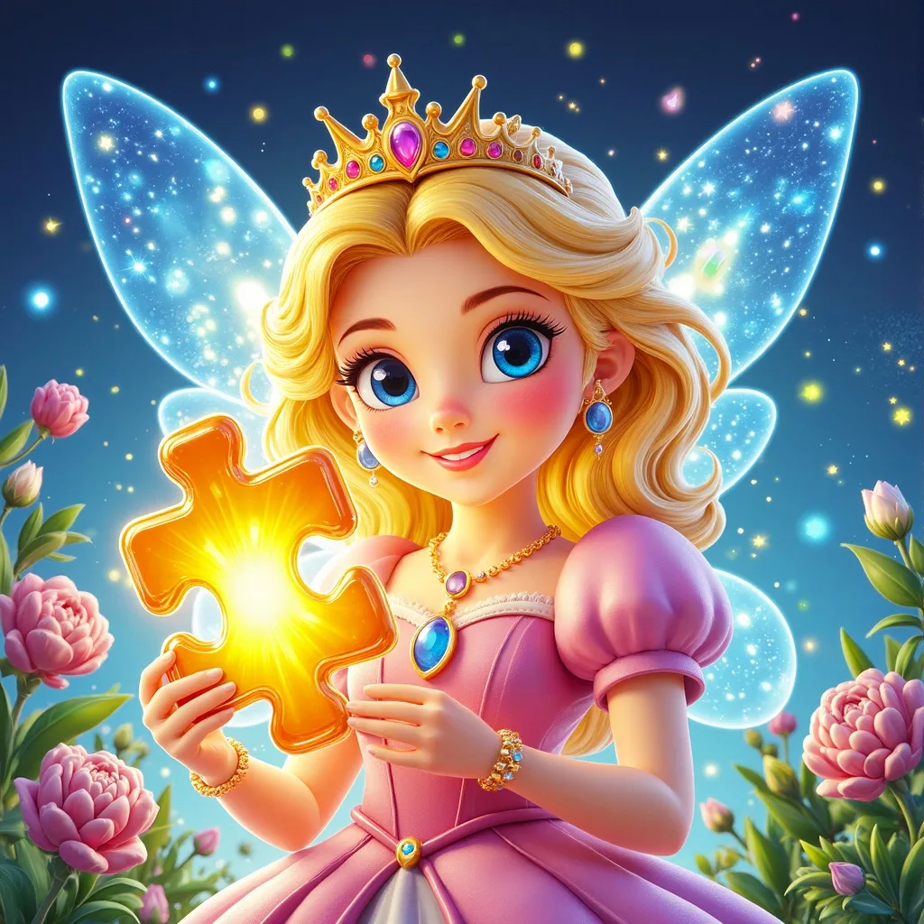 Princess Fairy Puzzle for Kids