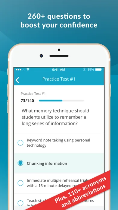 Praxis School Psychologist Q&A screenshot 2