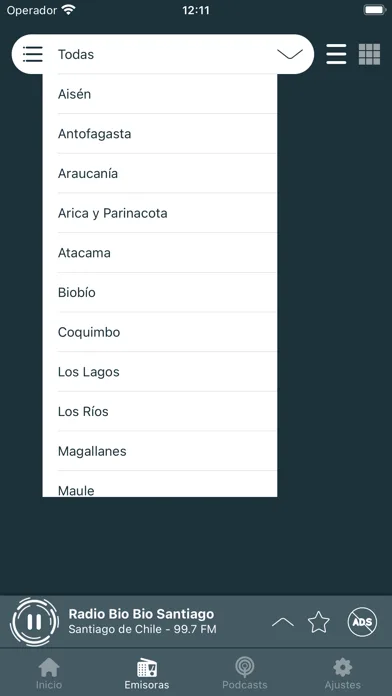 Radios de Chile: Radio FM y AM screenshot 2