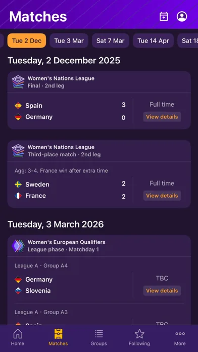 UEFA EURO & Nations League screenshot 2