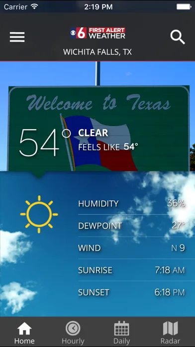 First Alert 6 Weather screenshot 1