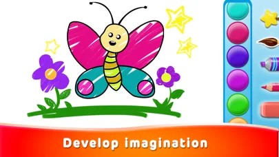 Toddler game for 2,3 year olds screenshot 1