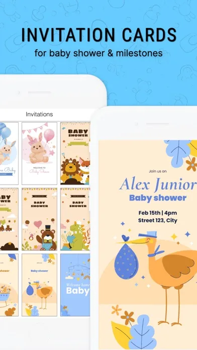 Pregnancy announcement -Giggly screenshot 3