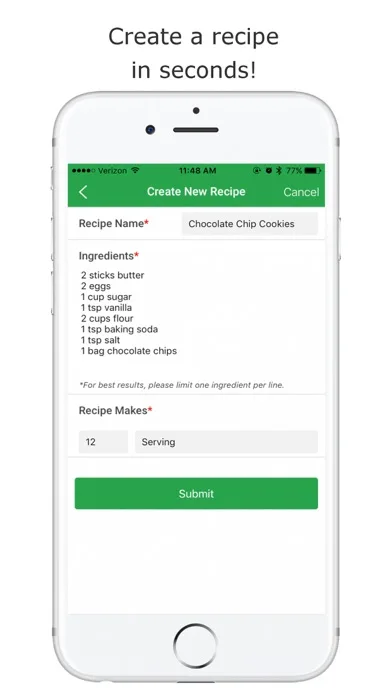 Nutritionix Track screenshot 4