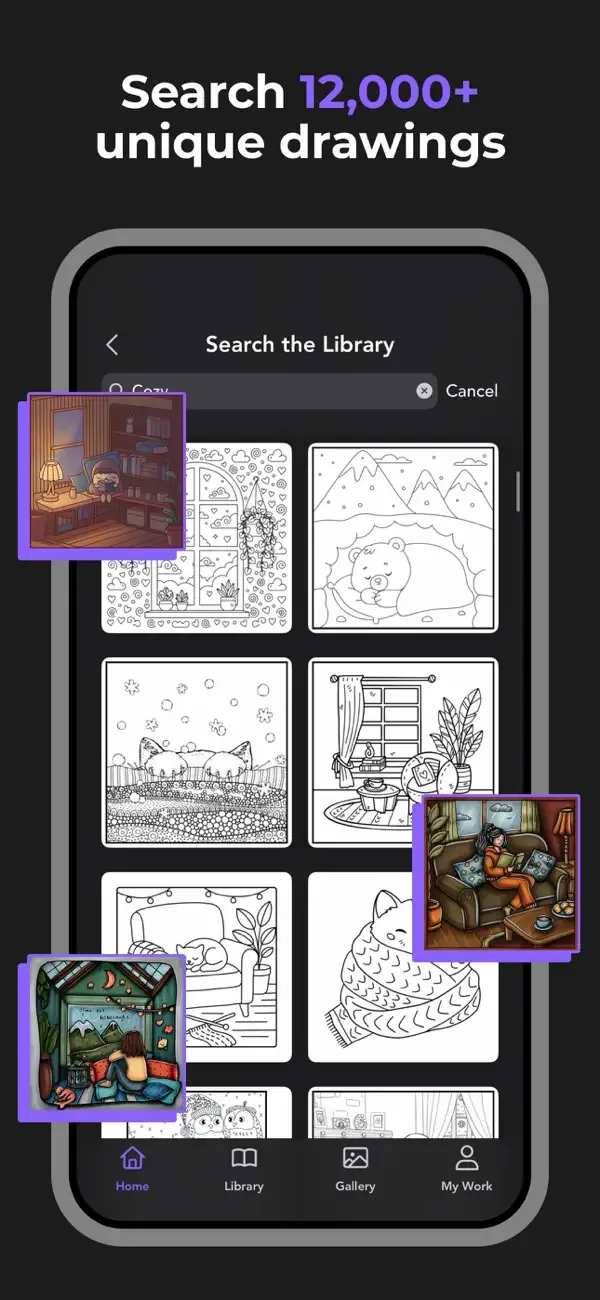 Adult Coloring Book - Pigment screenshot 5