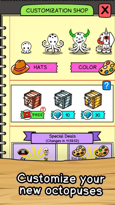 Octopus Evolution screenshot 4