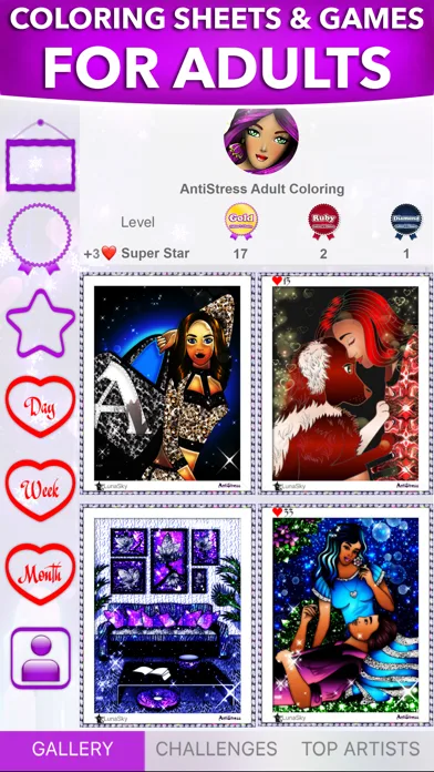 AntiStress Adult Coloring Book screenshot 4