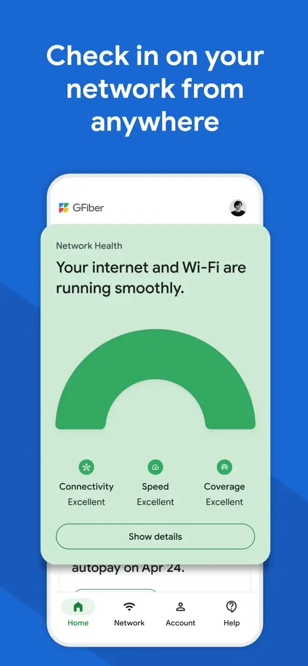 GFiber: The Google Fiber App screenshot 1