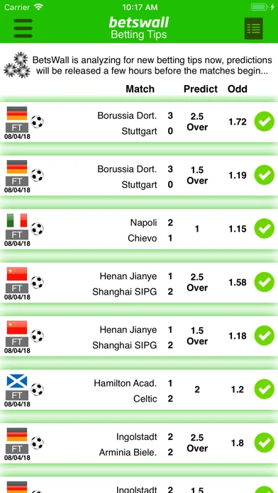 BetsWall: AI Sports & NBA Tips screenshot 1