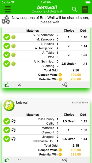 BetsWall: AI Sports & NBA Tips screenshot 2