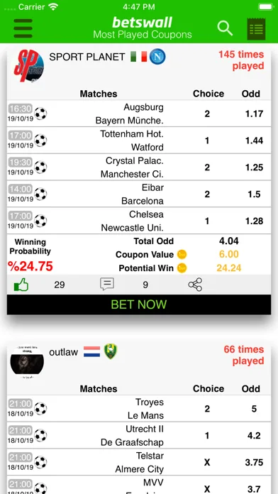 BetsWall: AI Sports & NBA Tips screenshot 5