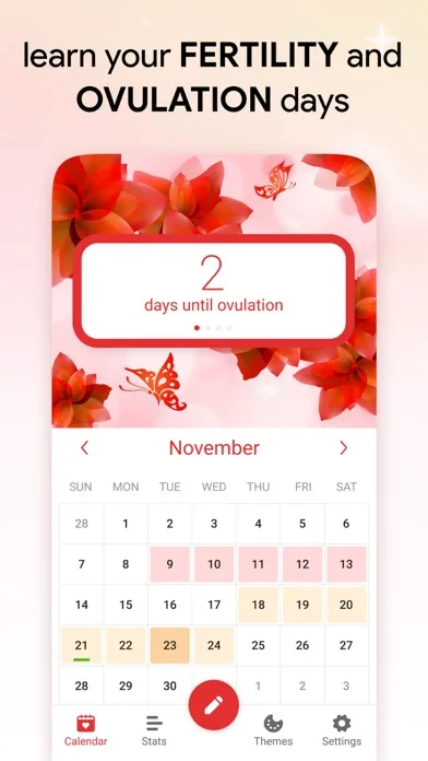 Cycle Tracker: Period Calendar screenshot 5