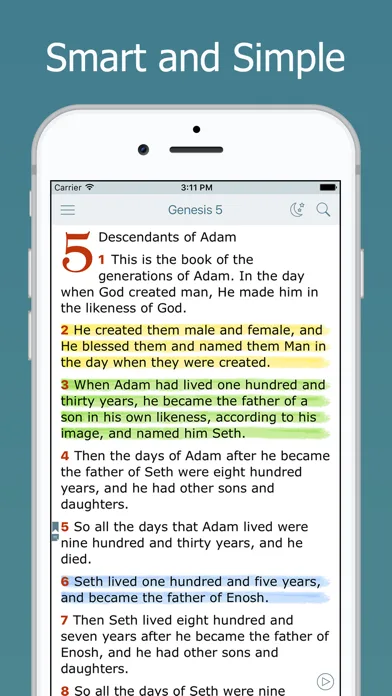 NASB Bible Holy Audio Version screenshot 1