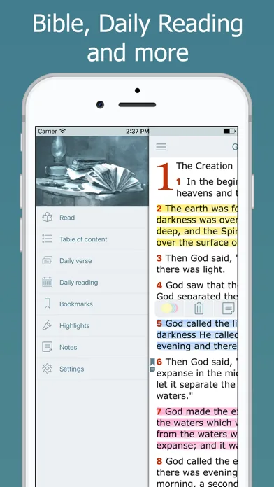 NASB Bible Holy Audio Version screenshot 2