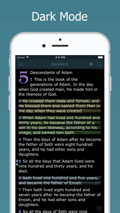 NASB Bible Holy Audio Version screenshot 3