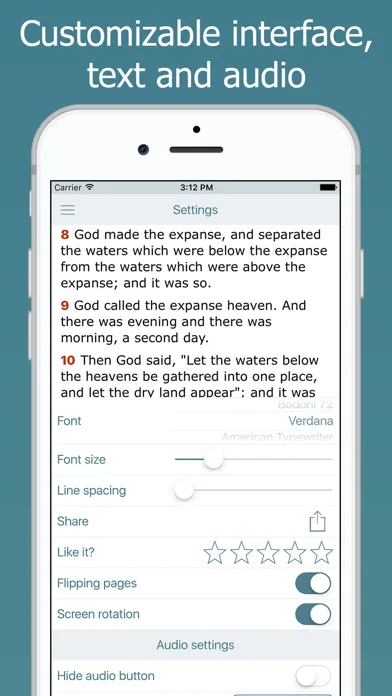 NASB Bible Holy Audio Version screenshot 4