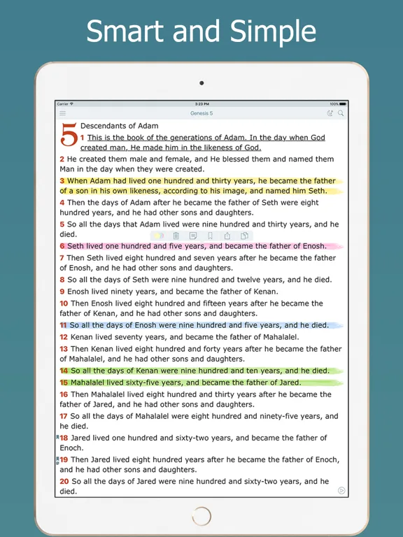 NASB Bible Holy Audio Version screenshot 5