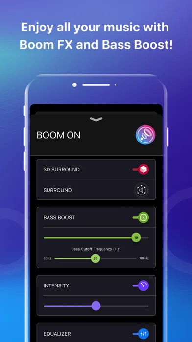 Boom: Bass Booster & Equalizer screenshot 4