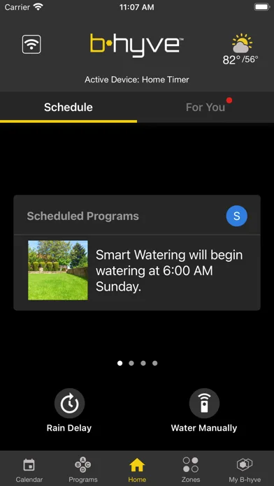 B-hyve screenshot 1