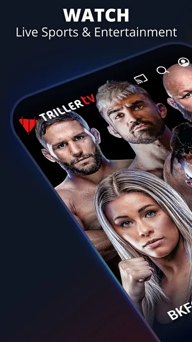 TrillerTV: Live Sports screenshot 1