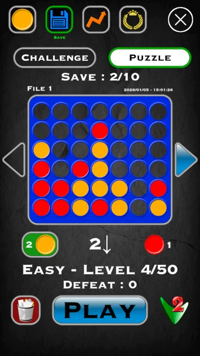 4 In A Row Board Game Connect screenshot 4