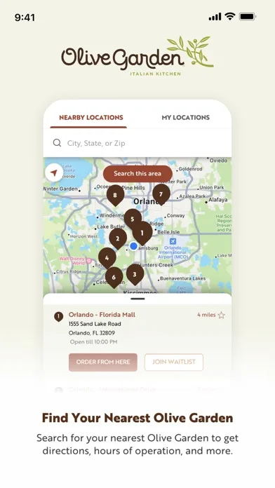 Olive Garden Italian Kitchen screenshot 2