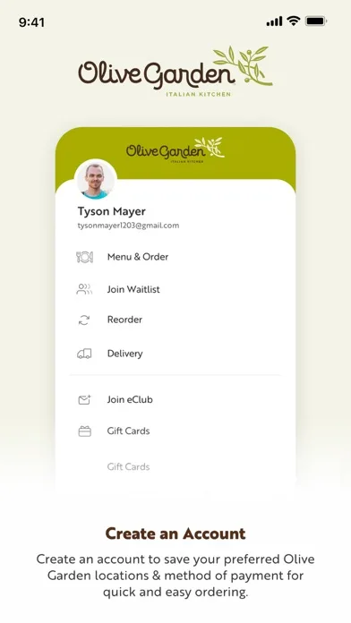 Olive Garden Italian Kitchen screenshot 4