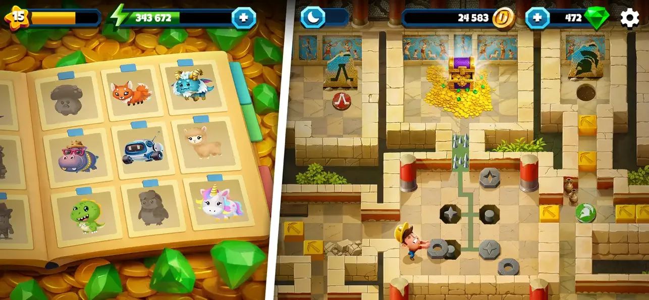 Diggy's Adventure Quest: Maze screenshot 3