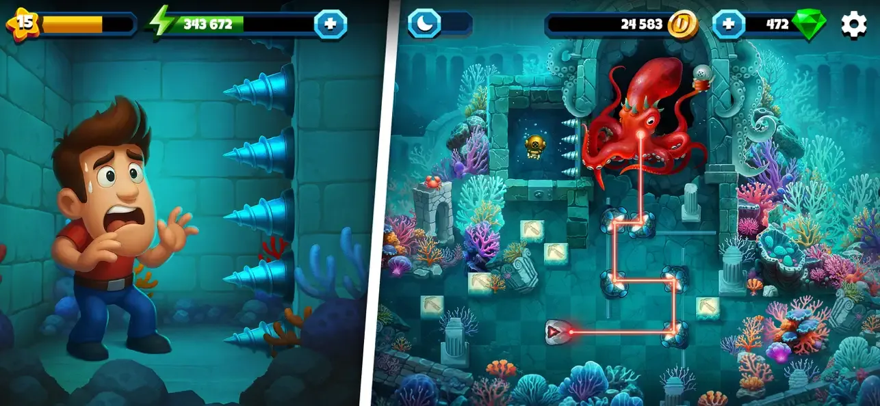 Diggy's Adventure Quest: Maze screenshot 4