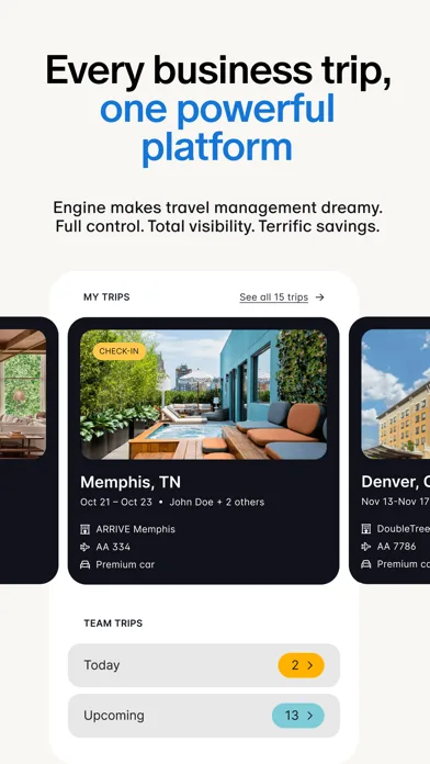 Engine Corporate Travel screenshot 2