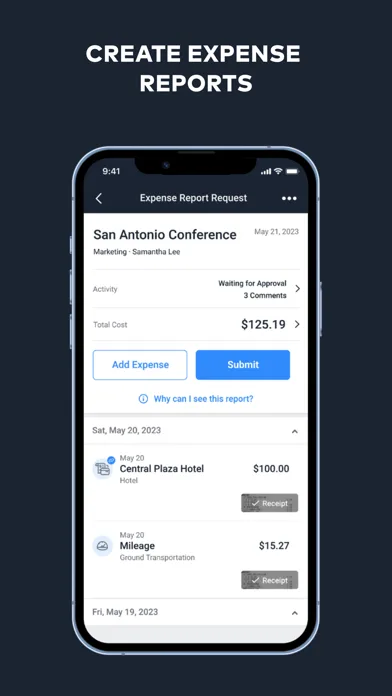 TravelBank Expenses and Travel screenshot 3
