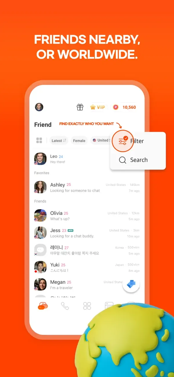 DaTalk – Chat by Interests screenshot 1