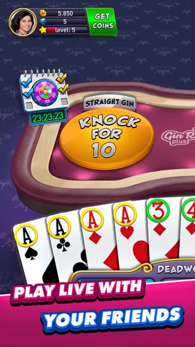 Gin Rummy Plus - Fun Card Game screenshot 3