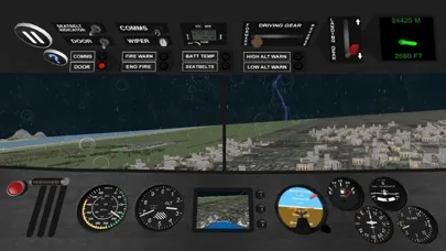 Airplane Pilot Flight Sim 3D screenshot 2