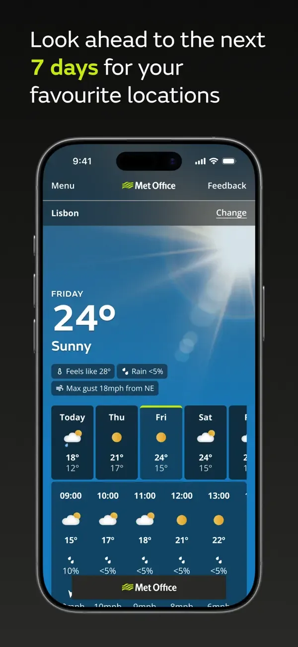 Met Office Weather Forecast screenshot 3