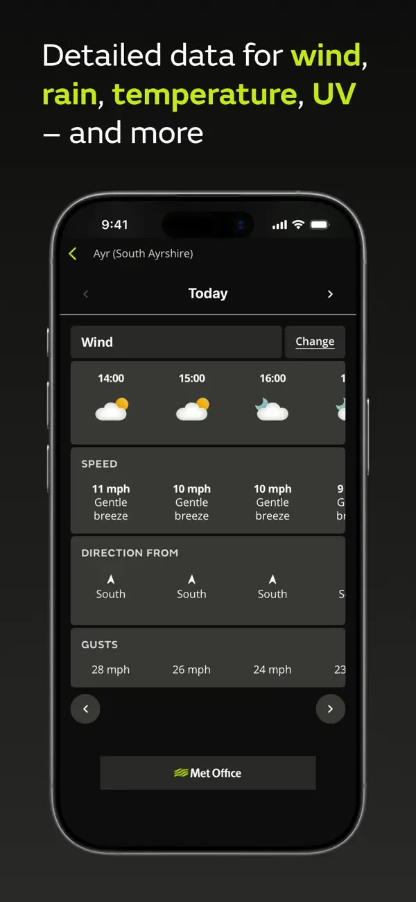 Met Office Weather Forecast screenshot 5