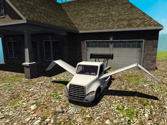 Flying Car Simulator : Jet Truck - Airplane Pilot screenshot 5