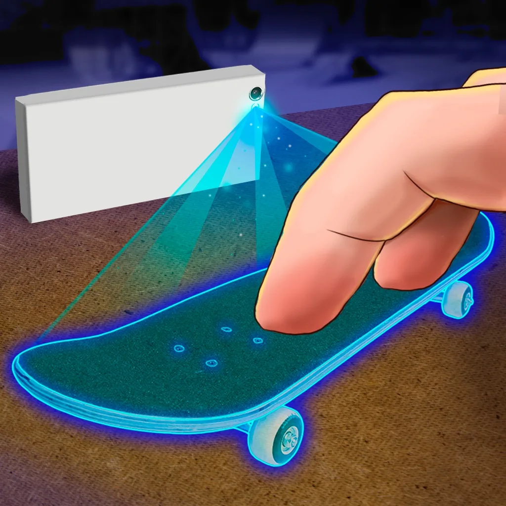 Fingerboard 3D Hologram Joke