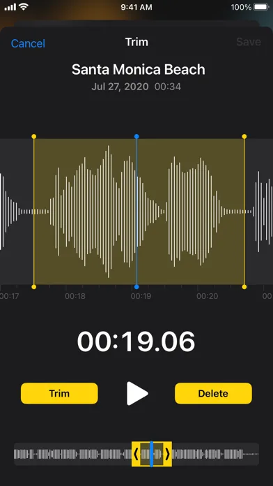 Voice Memos screenshot 1