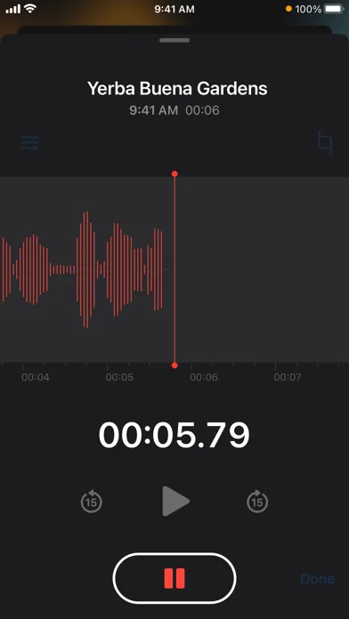 Voice Memos screenshot 3