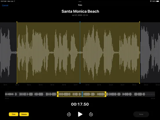 Voice Memos screenshot 4
