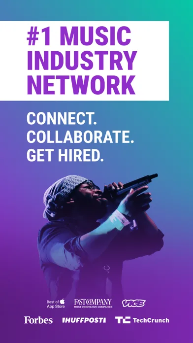 Vampr: #1 Musician Network. screenshot 1