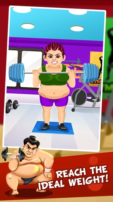 Gym Fit to Fat Race - real run jump-ing & wrestle boxing games for kids! screenshot 2