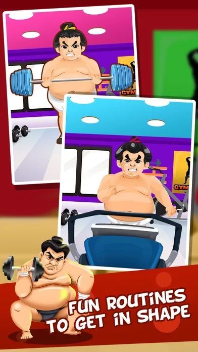 Gym Fit to Fat Race - real run jump-ing & wrestle boxing games for kids! screenshot 3